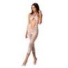 Weißer ouvert Bodystocking von Passion