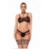 Schwarzes Set von Anais Apparel