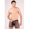 Schwarze Netz-Boxer-Shorts von Andalea Dessous
