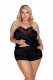 Schwarzes Set von Anais Apparel Plus Size