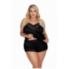Schwarzes Set von Anais Apparel Plus Size