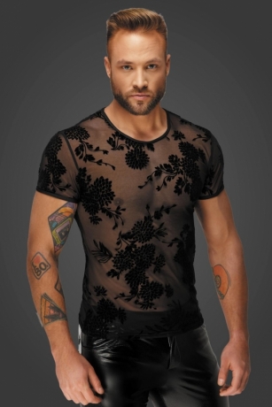 Flower Flock T-Shirt - Noir Handmade Alpha Collection