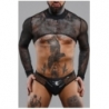 Crop Top Brustfrei schwarz - RFP Razors Edge Kollektion