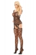 Schwarzer Bodystocking ouvert - Softline