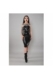 Schwarzer Damen-Rock von Demoniq Total Domination Collection