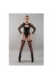 Schwarzer Straps-Body von Demoniq Total Domination Collection