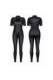 Schwarzer Jumpsuit Mitsuko von Demoniq