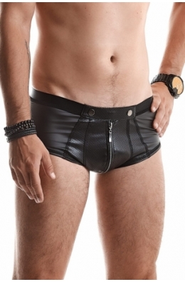 Herren Shorts RMAnselmo001 schwarz von Regnes Fetish Planet