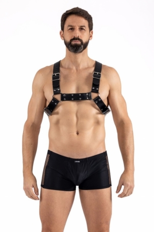 Schwarzer Schulter-Harness von Look Me