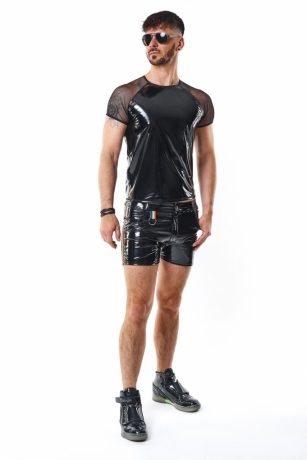PVC Herren T-Shirt - RMSandroRBW schwarz von Pride Festih Line