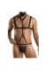 Schwarzes Harness Set von Passion