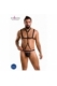 Schwarzes Harness Set von Passion