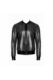 Schwarze Powerwetlook Jacke von Noir Handmade Chaos Collection