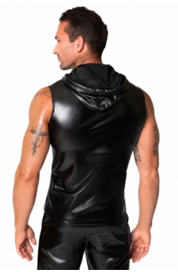 ärmelloses Kapuzenshirt von Noir Handmade Chaos Collection