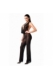 Bodystocking mit Wasserfallausschnitt von Noir Handmade