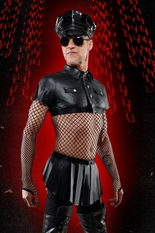 Kurzer Rock schwarz von RFP Bad Officer Kurzer Rock schwarz von RFP Bad Officer