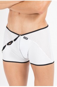 Weiß/schwarze Herren-Boxershorts Mixing von Look Me