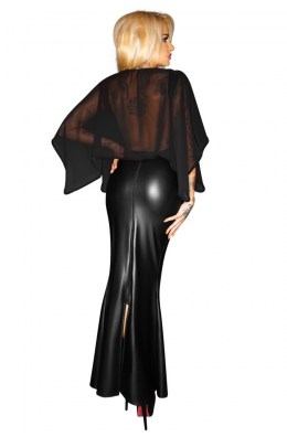 Schwarzes langes Kleid von Noir Handmade