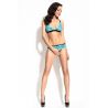 Ouvert Dessous Set in Türkis