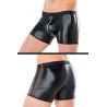 Schwarze Boxershort mit Netzeinsätze