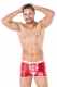 Rot/weiße Boxershort für Männer