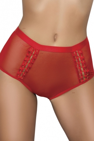 Roter Gloria Knickers von MeSeduce Gold and I Collection