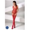 Roter Ouvert-Catsuit von Passion