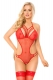 Roter Body ouvert 1884 von Softline Erotic Collection