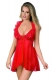 Rotes Babydoll von Excellent Beauty