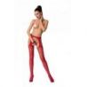 Ouvert Strumpfhose S024 rot