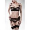 3-teiliges Straps-BH-Set von Grey Velvet