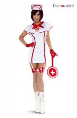 7-teilges Krankenschwester Outfit