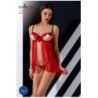 Rotes ouvert Chemise Cherry von Passion Devil Collection