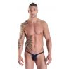 Männer Mini-String in Schwarz