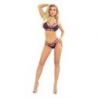 Blaues Sensualite Dentelle Set