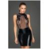 Minikleid mit Stickerei von Noir Handmade MissBeHaved Collection