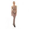 Schwarzes Bodystocking Ouvert