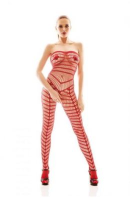 Roter Bodystocking AA052199