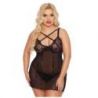 Schwarzes Chemise